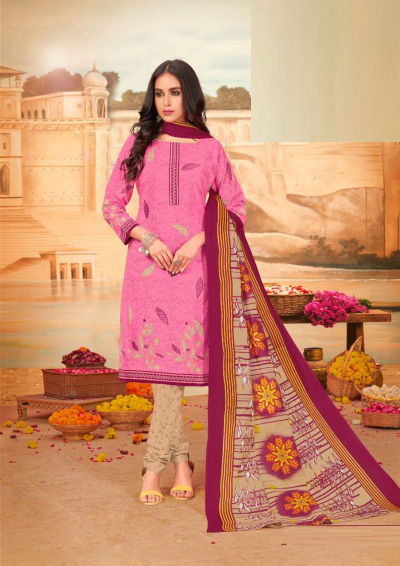 Js Priya 30 Printed Cotton Casual Wear Designer Dress Material Collection